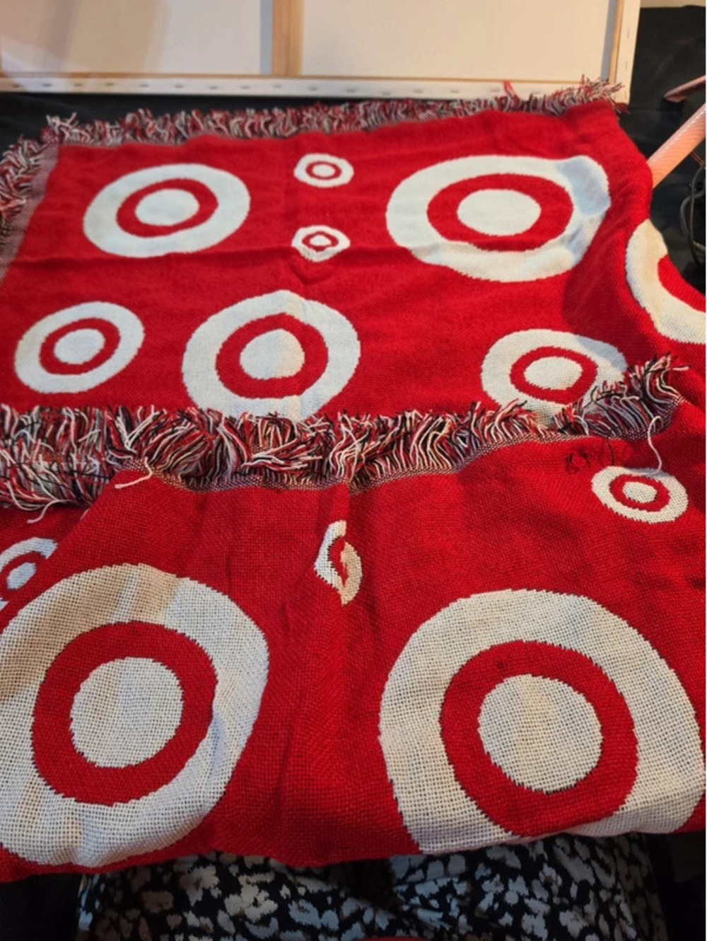 Target woven throw